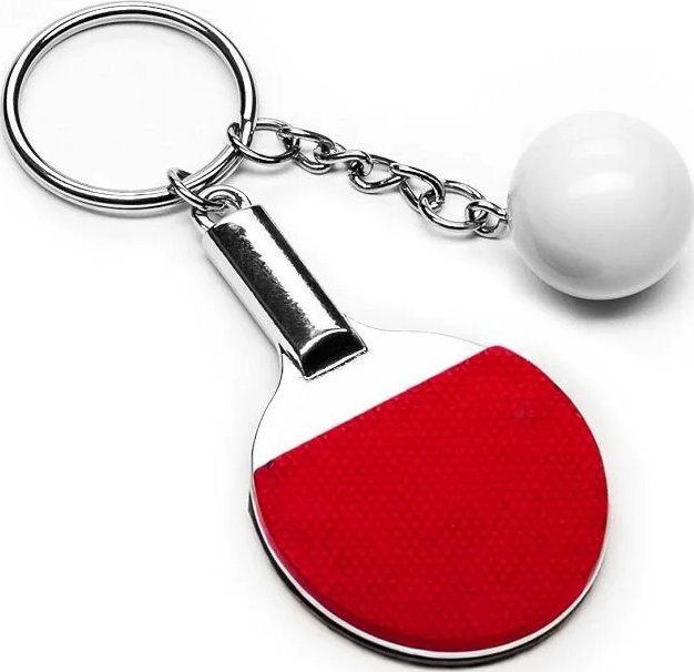 Sportowy Brelok Tenis Stołowy - Idealny Dodatek dla Fanów Ping-Ponga