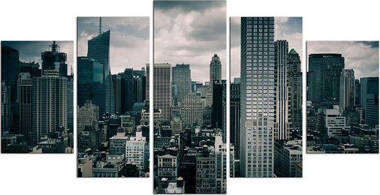 GO-BI Obraz "New York" reprodukcja 45x70cm x2, 45x100cm x2, 45x120cm