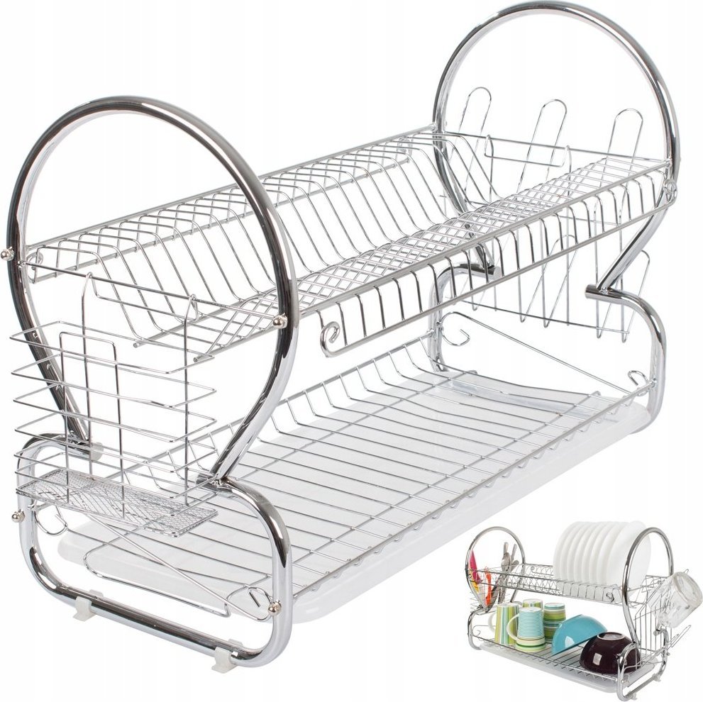 Verk SUSZARKA DO NACZYŃ DWUPOZIOMOWA OCIEKACZ STOJĄCA