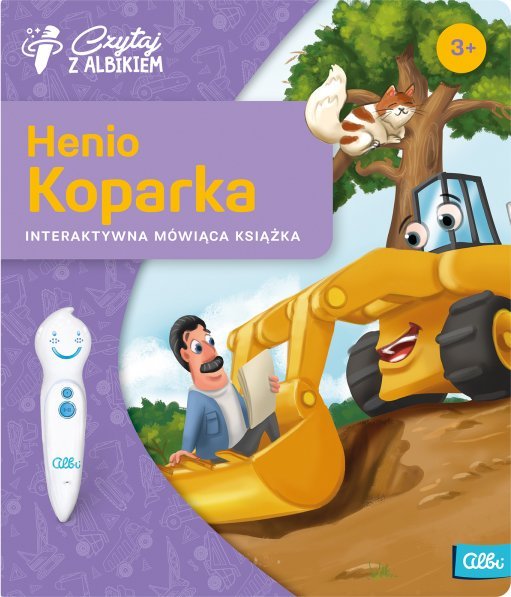 Albi Czytaj z Albikiem - Książka Henio Koparka