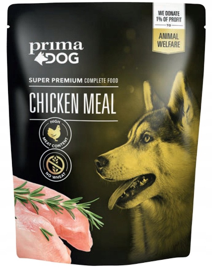 WET DOG FOOD CHICKEN MEAL 260 G. POUCH