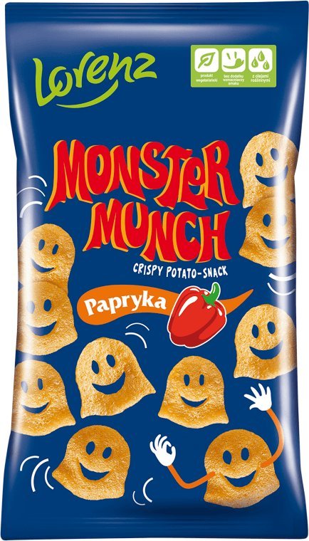Lorenz Monster Munch Chrupki ziemniaczane papryka 100 g