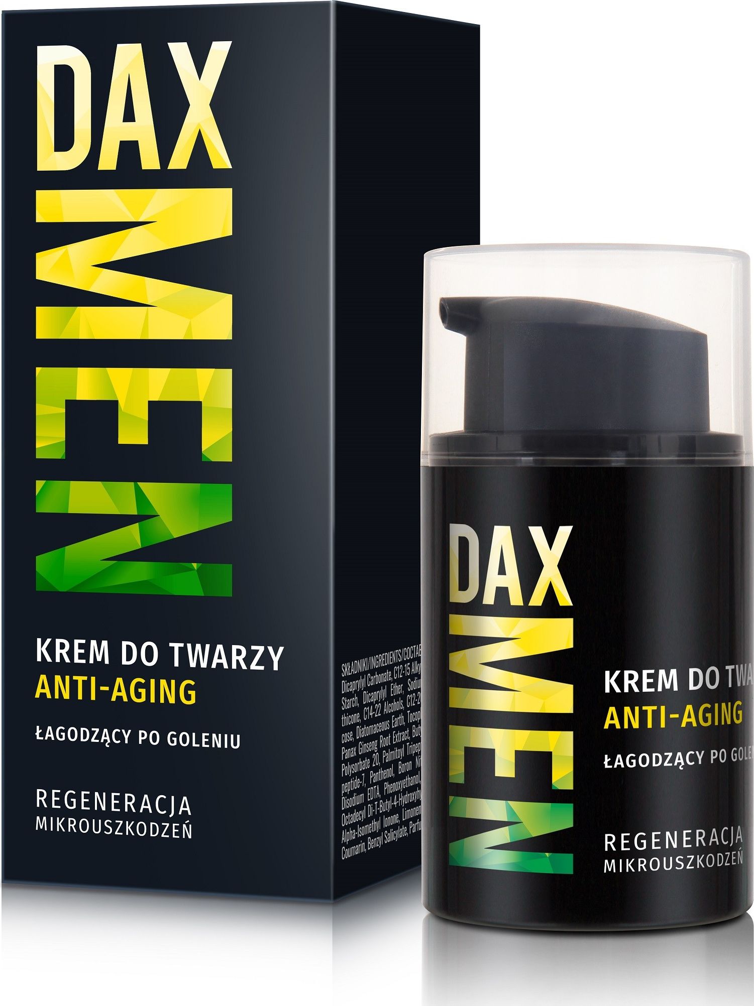 DAX Krem do twarzy Men Anti-Aging przeciwzmarszczkowy 50ml