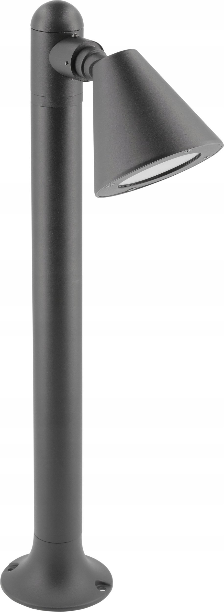 GTV Oprawa ogrodowa LUSTINO-P 50,GU10,MAX.20W,IP44,AC220-240V,50-60Hz,słupek,grafit