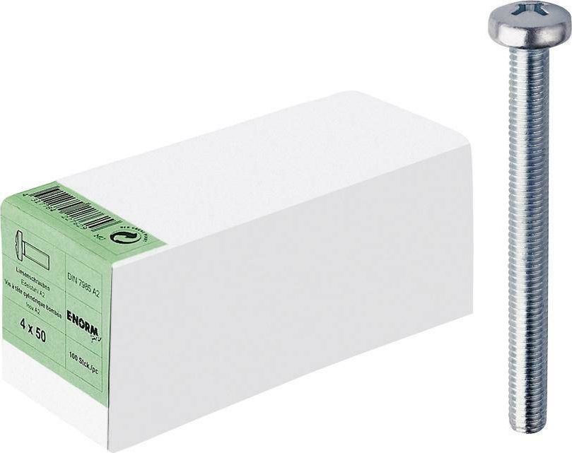 E-NORMpro DIN7985, stal szlachet. A2 H M5x30, opak.handl.E-NORMpro