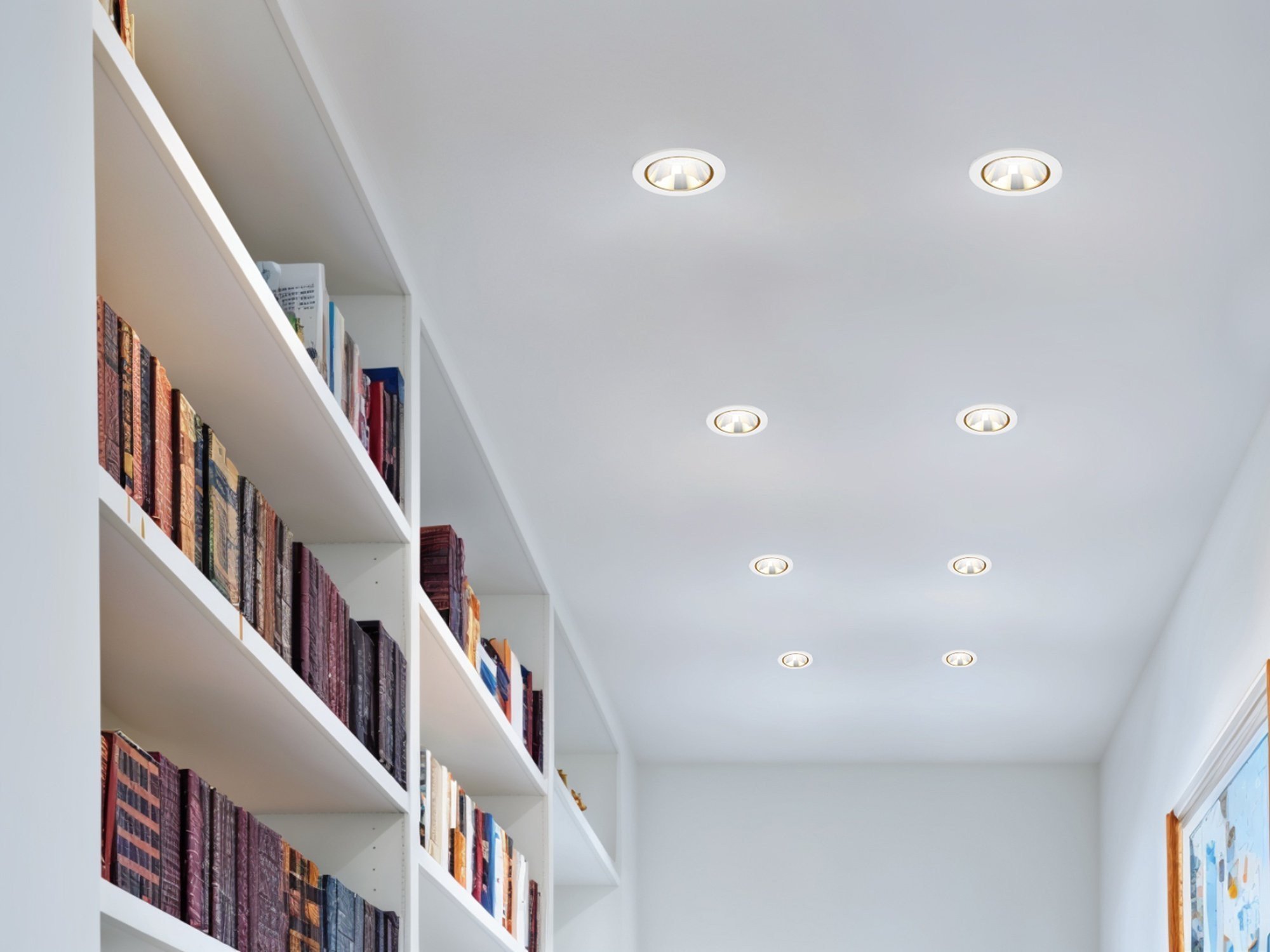 DOWN LIGHT DOMOLETTI ARDU GU10 SATIN BRA