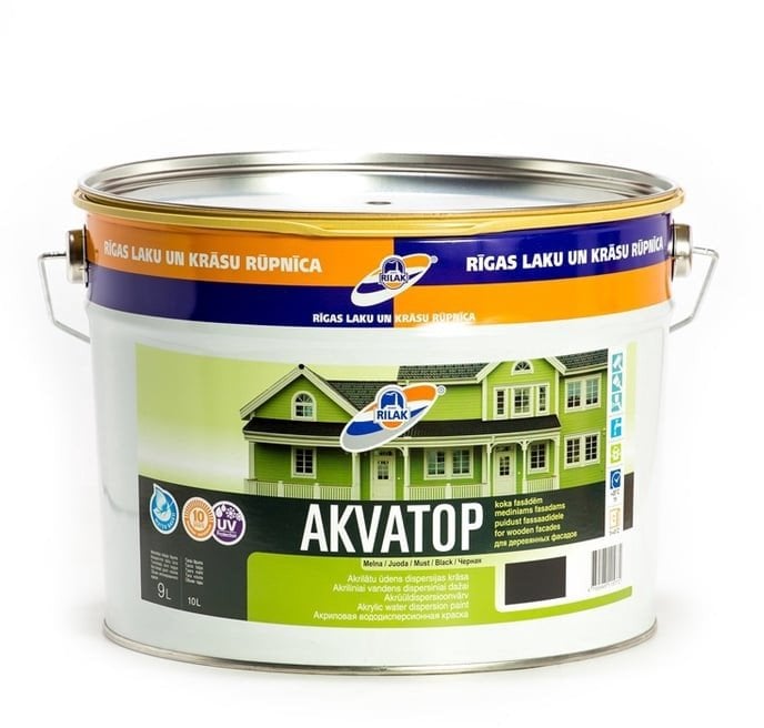 Rilak PAINT AKVATOP BLACK 9L