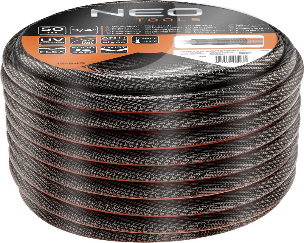 Neo wąż ogrodowy Professional 3/4" 50m 6-warstwowy (15-845)