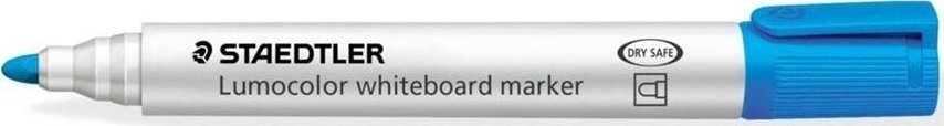 Marker Lumocolor j.niebieski (10szt) STAEDTLER