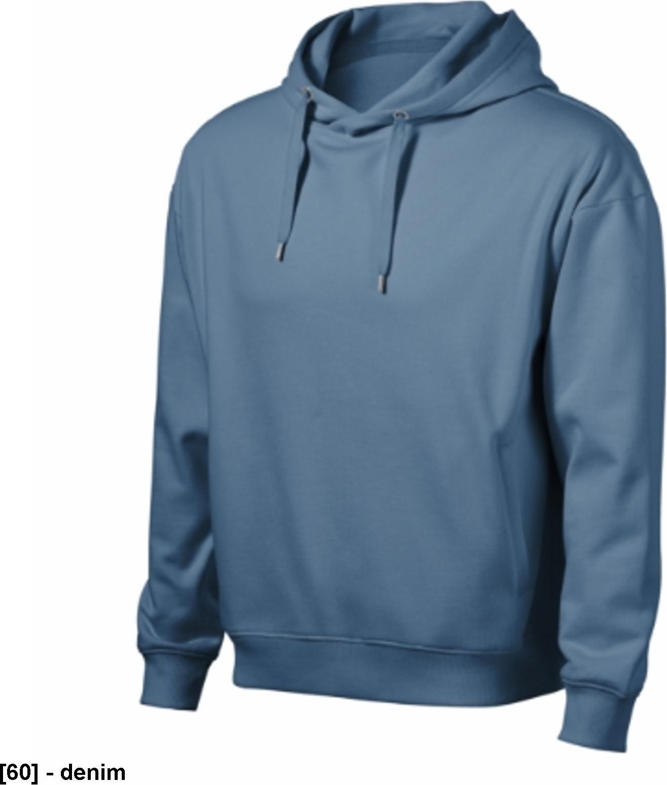 MALFINI Moon - ADLER - Moon - Bluza męska, 280 g/m2, 80 % bawełna, 20 % poliester, 75 % bawełna, 25 % wiskoza - denim XL