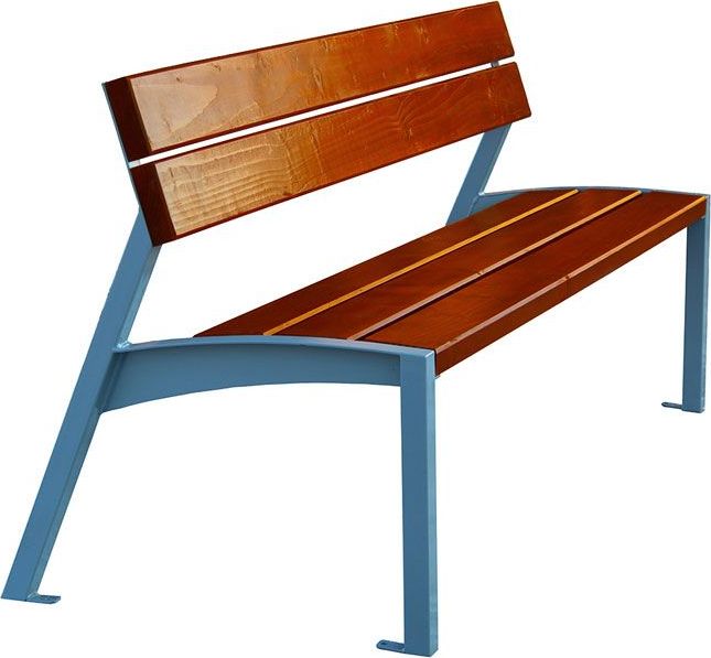 Elior Ławka parkowa Chess 3X 150 cm - 84 kolory Orzech