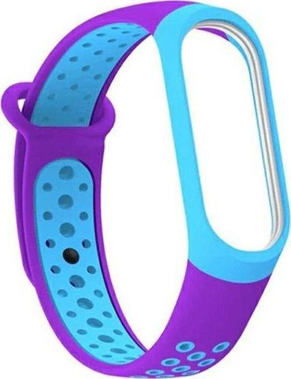 Beline Beline pasek Mi Band 6 niebieski-purpurowy/blue-purple Design