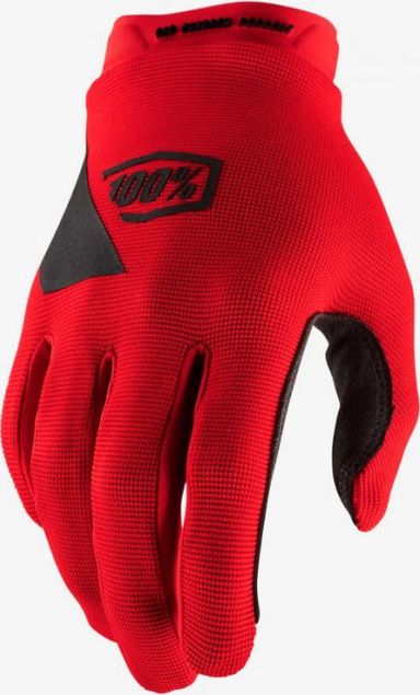 100% Rękawiczki 100% RIDECAMP Youth Glove red roz. L (długość dłoni 159-171 mm) (NEW)