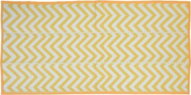 Intesi INTESI MATA KEMPINGOWA 90X180CM ŻÓŁTA