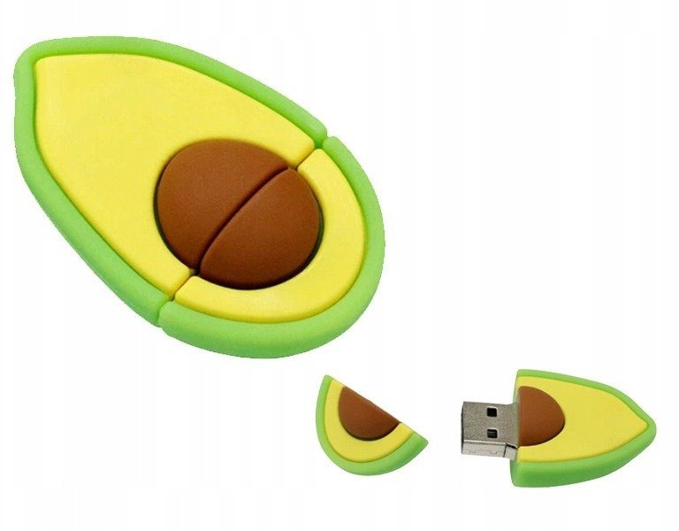 PENDRIVE USB SZYBKI FLASH DRIVE ULTRA PAMIĘĆ ZAWIESZKA PREZENT AWOKADO 32GB