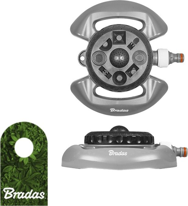 Bradas 8-funkcyjny zraszacz na podstawie WHITE LINE 5510