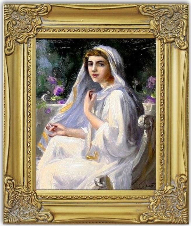 GO-BI Obraz Inni ręcznie malowany 27x32cm uniwersalny