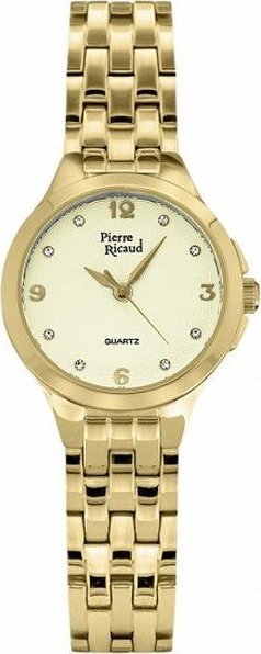 Zegarek Pierre Ricaud Zegarek damski Pierre Ricaud P21071.1171Q złoty