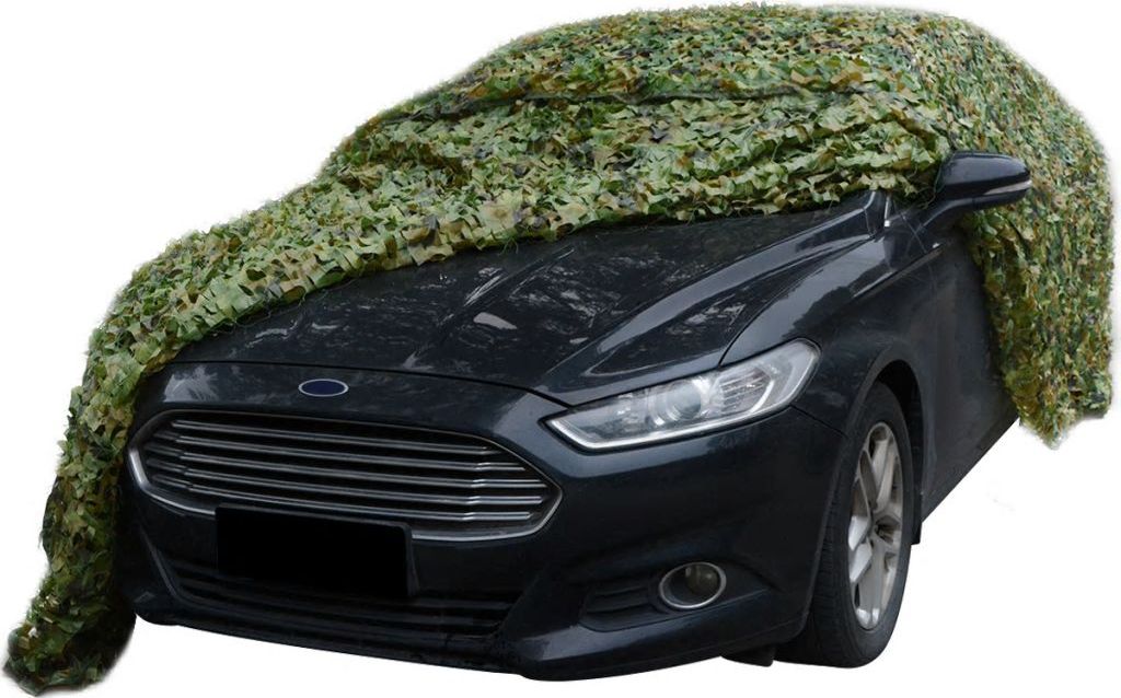 vidaXL Siatka maskująca z torbą do przechowywania, 1,5 x 7 m