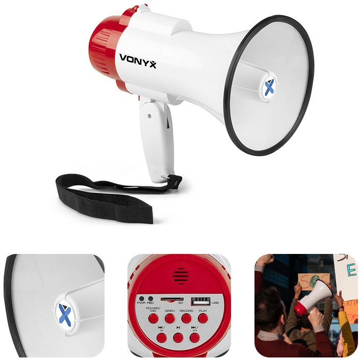 Megafon Vonyx MEG025 25W one size