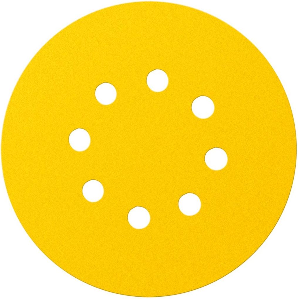 Graphite (Krążki ścierne 225 mm, K80, 5 szt. - 8 otworów) - 57H830