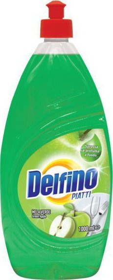Delfino płyn do naczyń Zielone Jabłko 1 L