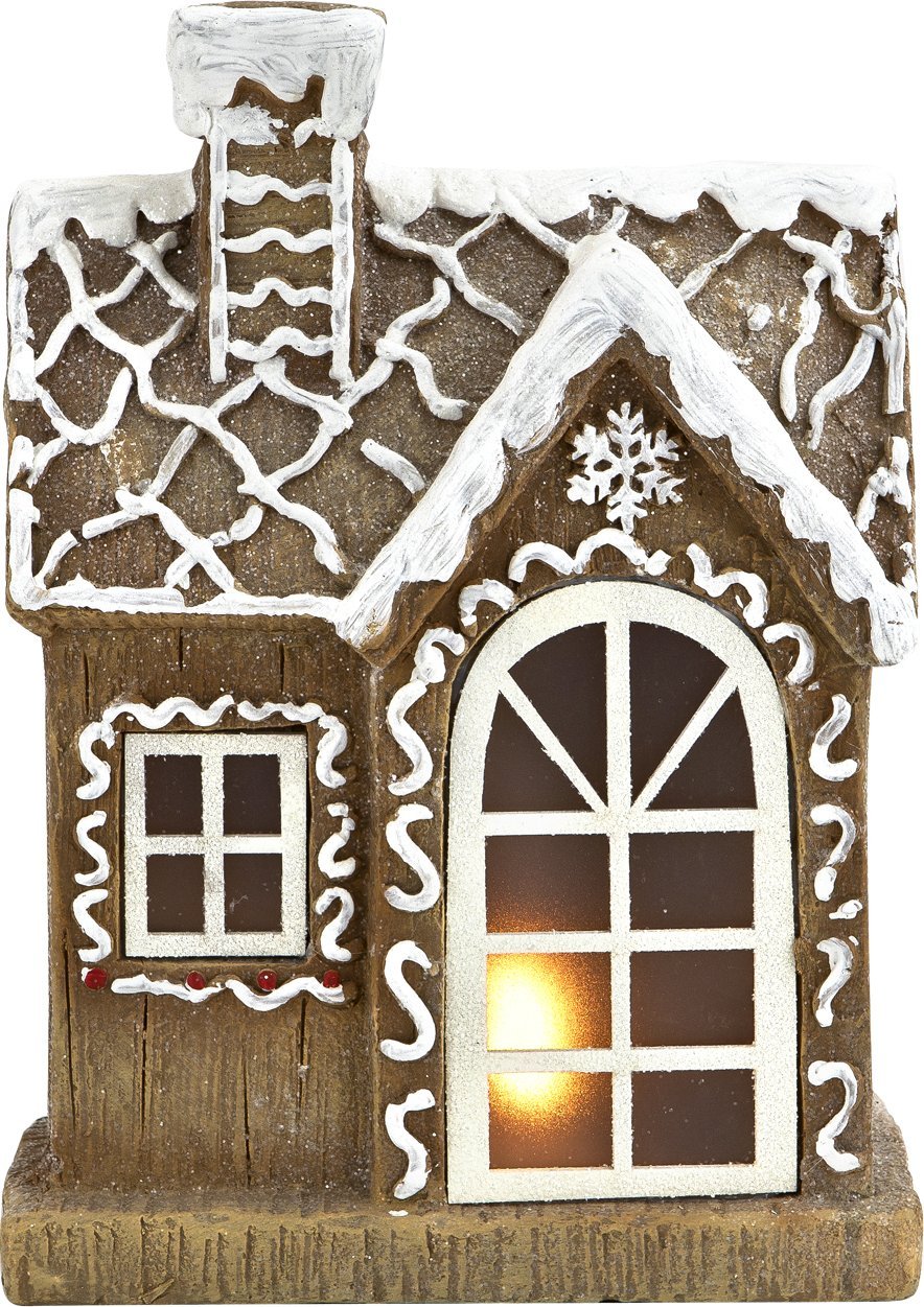 Art-Pol Figurka ozdobna Domek z piernika świecący LED H32 cm