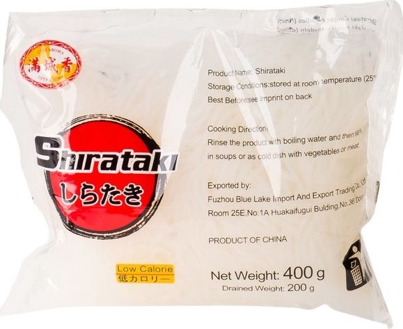 City Aroma Makaron Shirataki Konjac, nitki 20 x 400g - City Aroma uniwersalny
