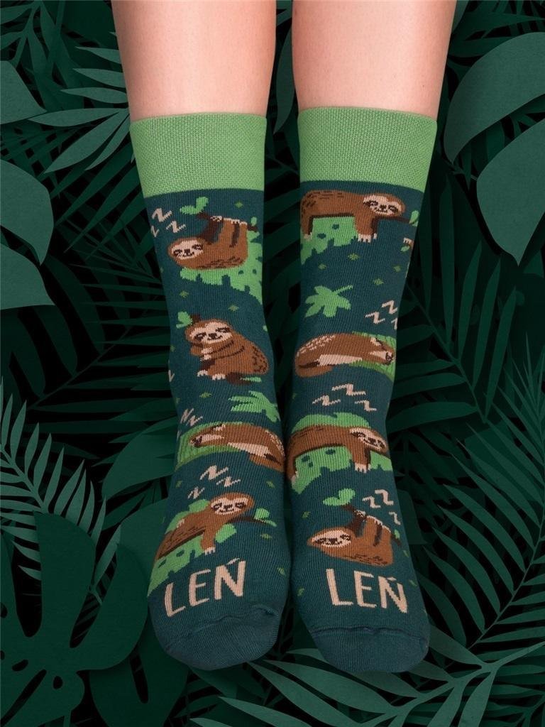 Nadwyraz.com Skarpety długie Leń 35-38