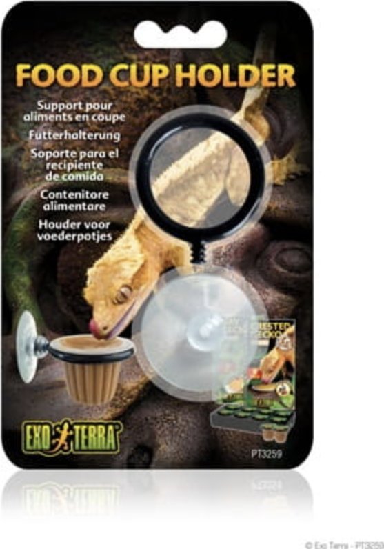 Exo Terra Uchwyt na pokarmy w kubkach z przyssawką