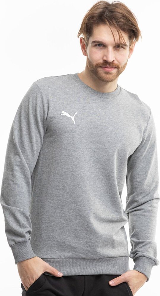 Puma Bluza męska Puma Team Goal Casuals Crew Neck Sweat szara 658592 33 S