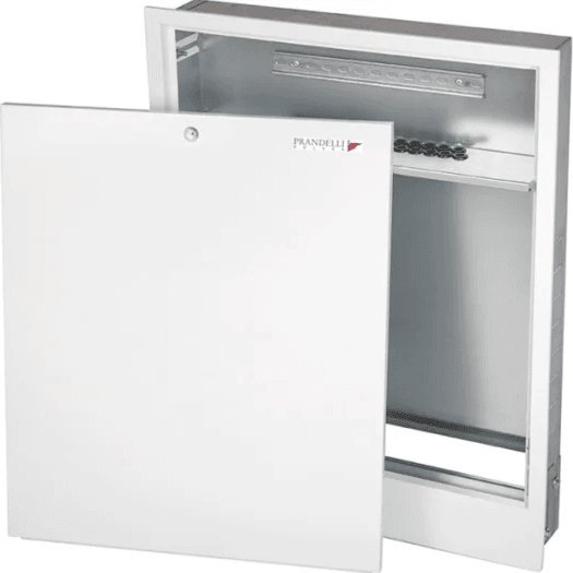 Prandelli Szafka podtynkowa do rozdzielaczy 16 obwodowa 1010/970mm z pólką na ster. DUOSP-5 PRANDELLI 2503050