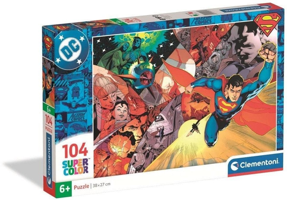 CLE puzzle 104 SuperKolor Superman 25074
