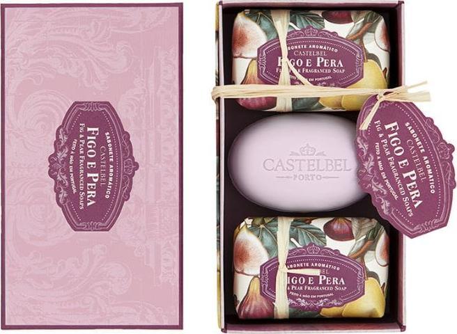 Castelbel Mydła w kostce Castelbel Figa i Gruszka 3szt