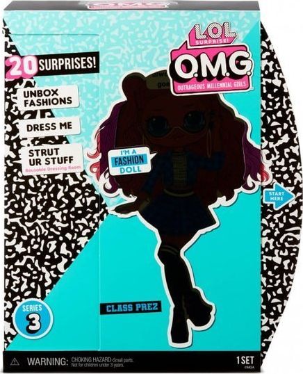 MGA Lalka Lol Surprise Omg Seria 3 Da boss+ubranka