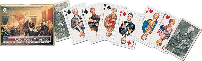 Piatnik Karty standard 'Glorious America' PIATNIK - 77461