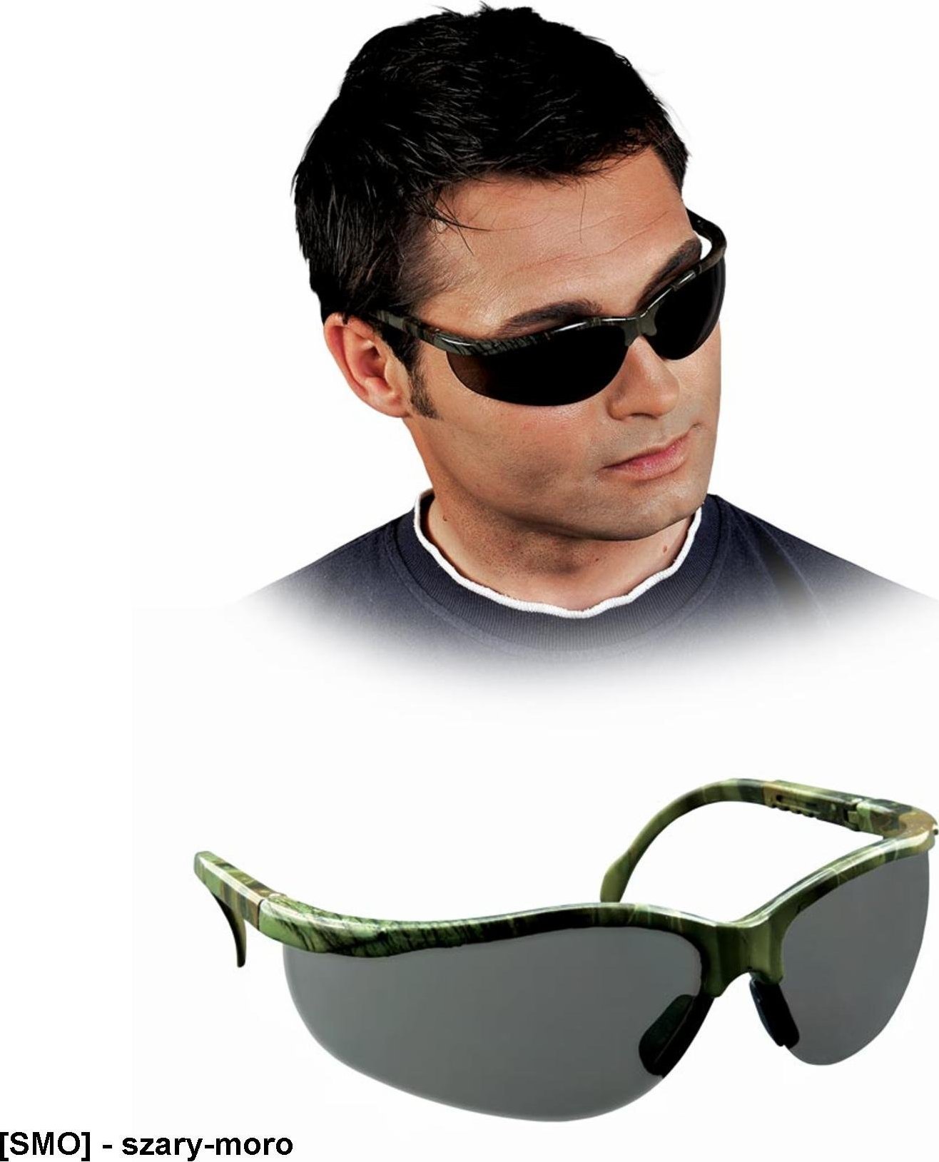 R.E.I.S. OO-CAMOUFLAGE - OKULARY OCHRONNE