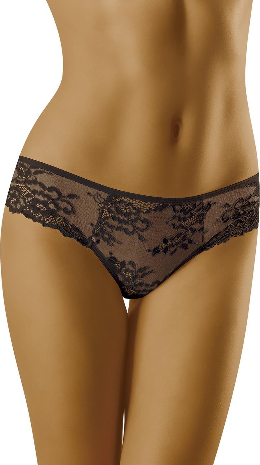 Wolbar Wol-Bar Lola czarny M Majtki figi