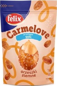 Felix Felix Carmelove orzeszki ziemne solone 160g.