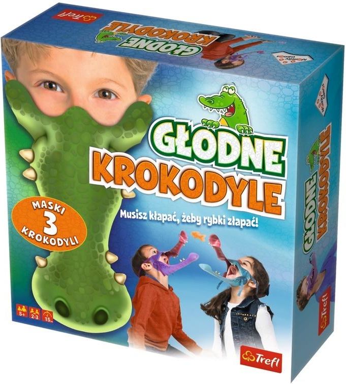 Trefl Gra Głodne Krokodyle (01624)