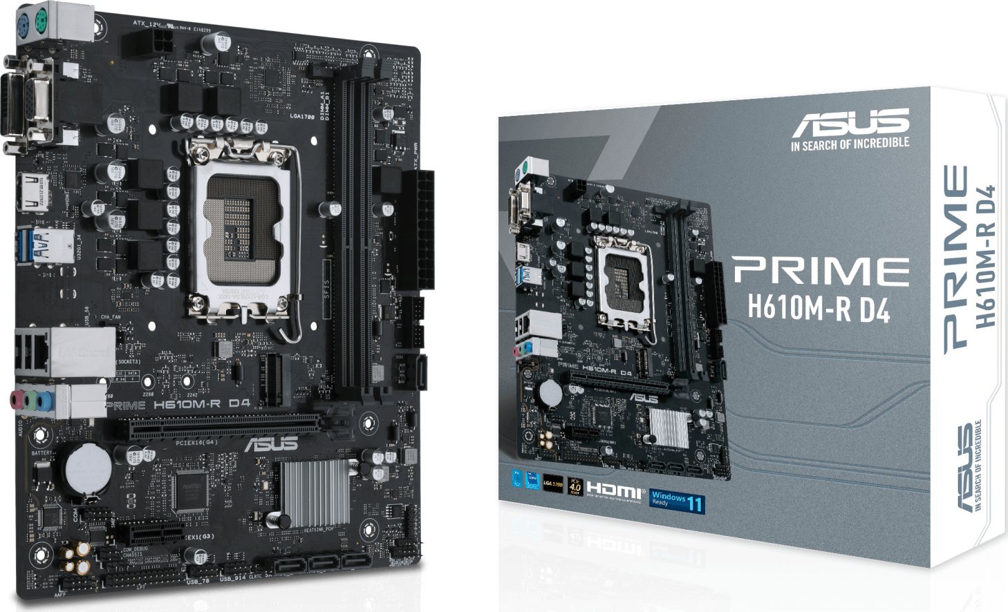 Płyta główna Asus PRIME H610M-R D4
