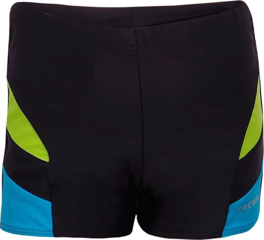 Crowell Kąpielówki dla chłopca Lenny kol.01 czarno-zielono-niebieskie 146cm