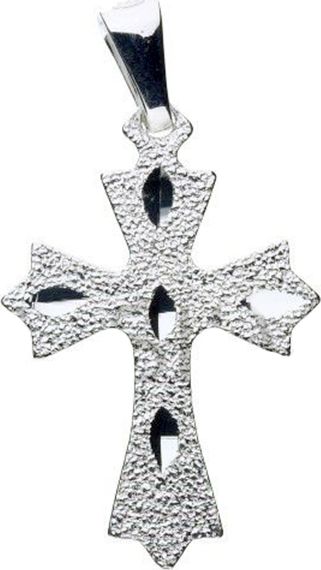 Lovrin Srebrna przywieszka 925 krzyżyk krzyż gotycki 2,10 g