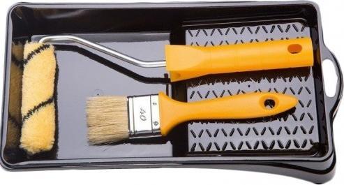 KAEM Zestaw malarski pędzel wałek kuweta KAEM nr. 58