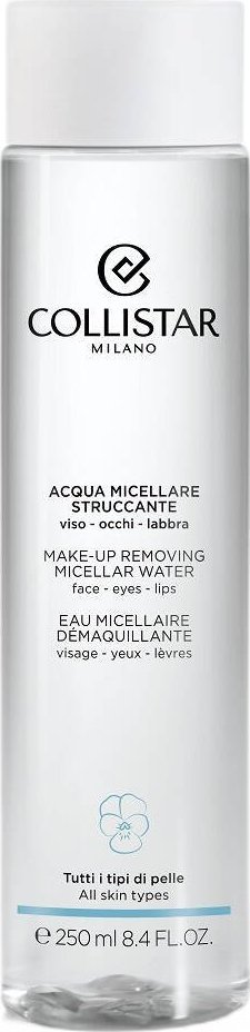Collistar Make-Up Removing Micellar Water płyn micelarny do demakijażu 250ml