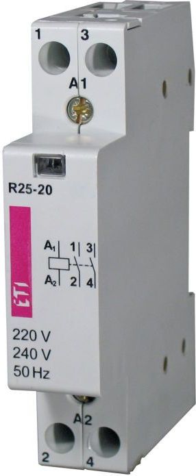 Eti-Polam Przekaźnik impulsowy bistabilny 16A 12-240V AC/DC 2P UNI MR-42 (002470008)