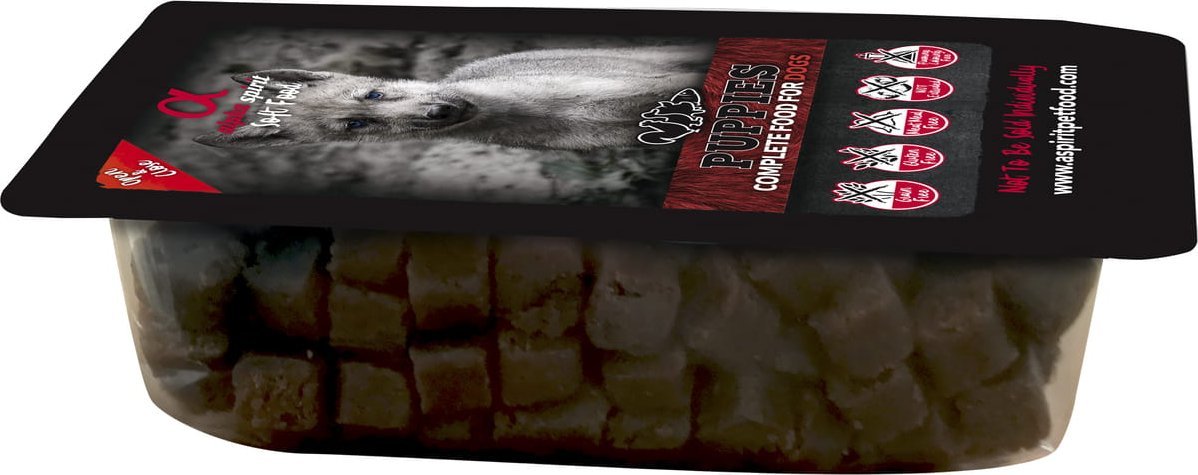 Alpha Spirit ALPHA SPIRIT Puppies pełnoporcjowa karma sucha miękka Tacka 200g