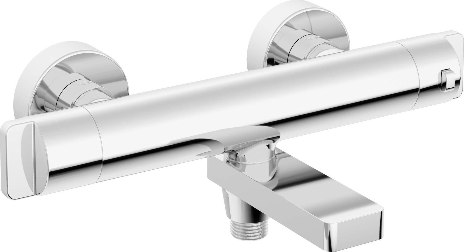 Bateria wannowa Deante 2-otworowe chrom (BCH 01BT)