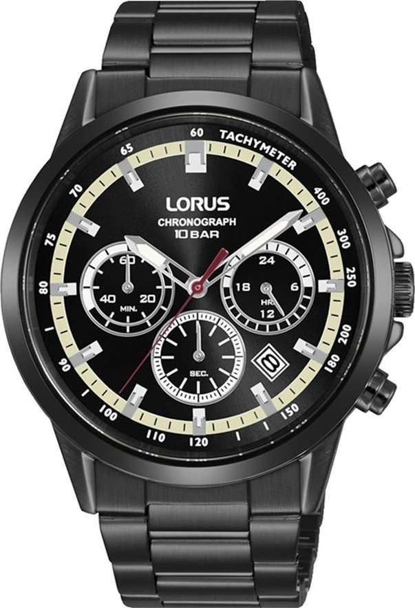Zegarek Lorus Zegarek męski Lorus RT399JX9 czarny