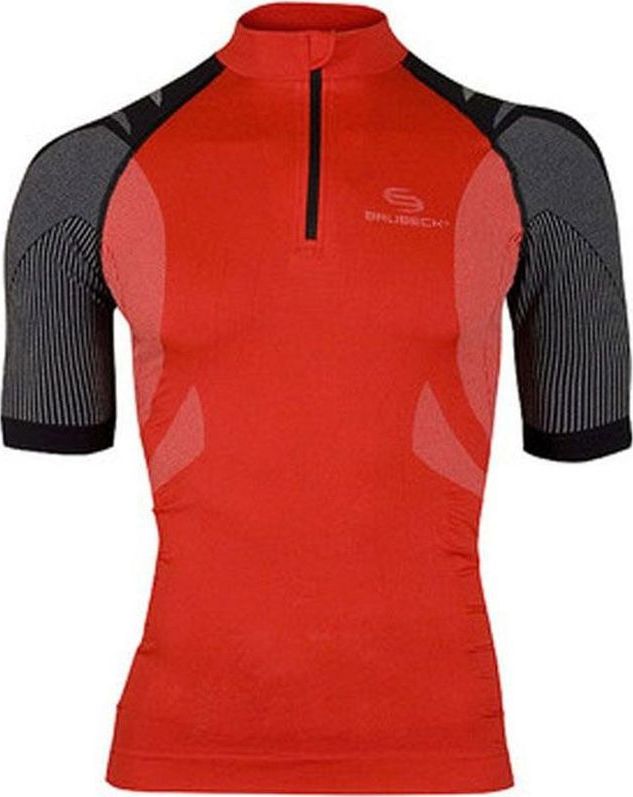 Brubeck Koszulka męska SS10410 czerwona r. XXL